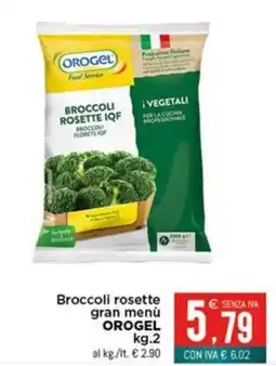 Altasfera Broccoli rosette gran menù OROGEL offerta