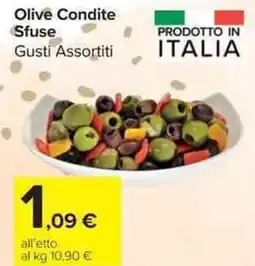 Carrefour Market Olive Condite Sfuse offerta