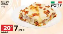 Carrefour Market Lasagna al Ragù offerta