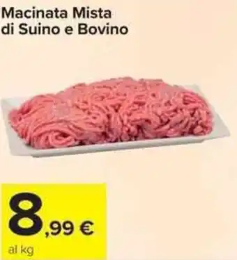 Carrefour Market Macinata Mista di Suino e Bovino offerta