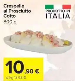 Carrefour Market Crespelle al Prosciutto Cotto offerta