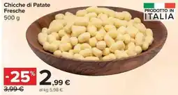 Carrefour Market Chicche di Patate Fresche offerta