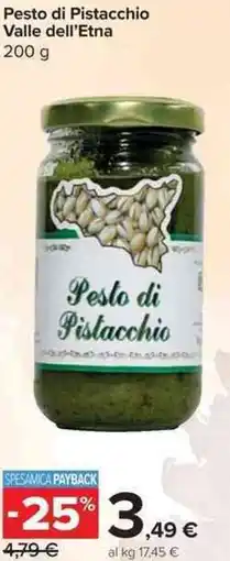 Carrefour Market Pesto di Pistacchio Valle dell'Etna offerta