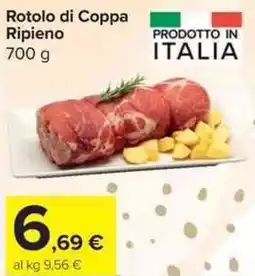 Carrefour Market Rotolo di Coppa Ripieno offerta