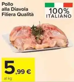 Carrefour Market Pollo alla Diavola Filiera Qualità offerta