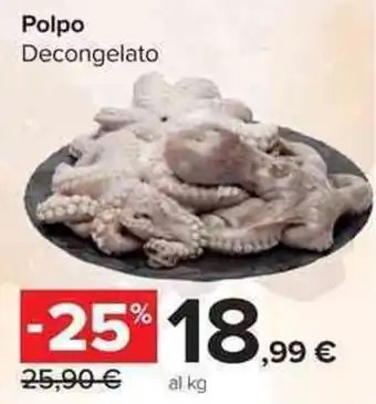 Carrefour Market Polpo Decongelato offerta