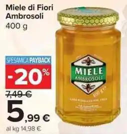 Carrefour Market Miele di Fiori Ambrosoli offerta