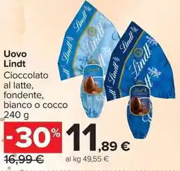 Carrefour Market Uovo Lindt offerta