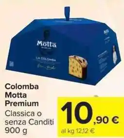 Carrefour Market Colomba Motta Premium Classica o senza Canditi offerta