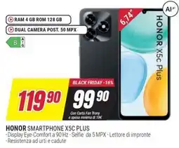 Trony HONOR SMARTPHONE X5C PLUS offerta