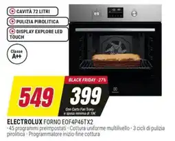 Trony ELECTROLUX FORNO EOF4P46TX2 offerta