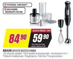 Trony BRAUN MIXER MQ55254MBK offerta