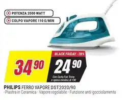 Trony PHILIPS FERRO VAPORE DST2020/90 offerta