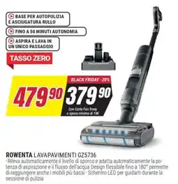 Trony ROWENTA LAVAPAVIMENTI GZ5736 offerta