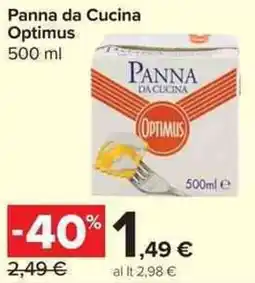 Carrefour Market Panna da Cucina Optimus offerta