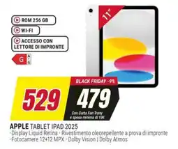 Trony APPLE TABLET IPAD 2025 offerta