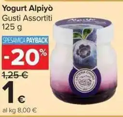 Carrefour Market Yogurt Alpiyò offerta
