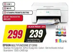 Trony EPSON MULTIFUNZIONE ET-2850 offerta