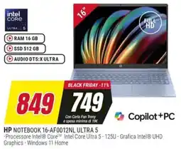 Trony HP NOTEBOOK 16-AF0012NL ULTRA 5 offerta