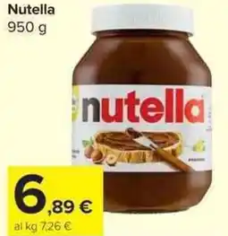 Carrefour Market Nutella offerta