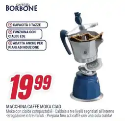 Trony Caffè borbone macchina caffè moka ciao offerta