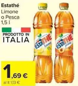 Carrefour Market Estathé Limone o Pesca offerta