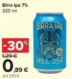 Carrefour Market Birra Ipa 7% offerta