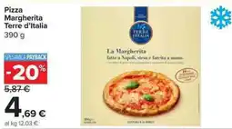 Carrefour Market Pizza Margherita Terre d'Italia offerta