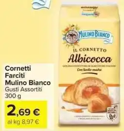 Carrefour Market Cornetti Farciti Mulino Bianco offerta