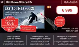 Trony LG OLED evo Al Serie C5 OLED55C55 offerta