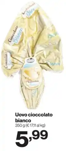 In'S Mercato Uovo cioccolato bianco offerta