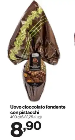 In'S Mercato Uovo cioccolato fondente con pistacchi offerta