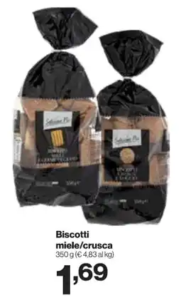 In'S Mercato Biscotti miele/crusca offerta