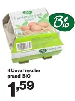 In'S Mercato 4 Uova fresche grandi BIO offerta