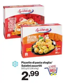 In'S Mercato Pizzette di pasta sfoglia/ Salatini offerta