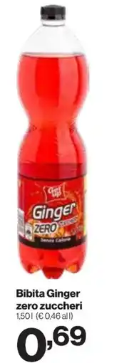 In'S Mercato Bibita Ginger zero zuccheri offerta