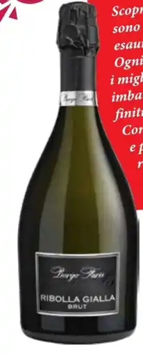In'S Mercato Ribolla Gialla spumante Brut offerta