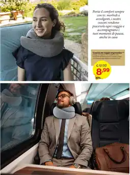In'S Mercato Cuscino da viaggio ergonomico offerta