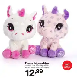 In'S Mercato Peluche Unicorno 20 cm offerta