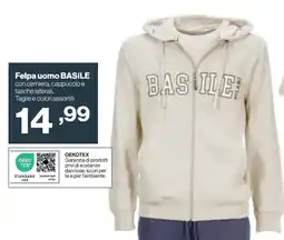 In'S Mercato Felpa uomo BASILE offerta