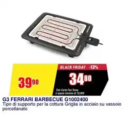 Trony G3 FERRARI BARBECUE G1002400 offerta