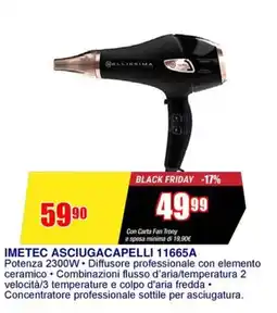 Trony IMETEC ASCIUGACAPELLI 11665A offerta