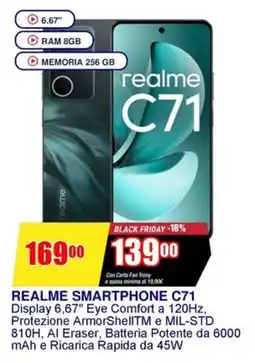 Trony REALME SMARTPHONE C71 offerta