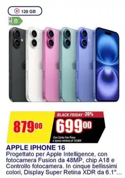 Trony APPLE IPHONE 16 offerta