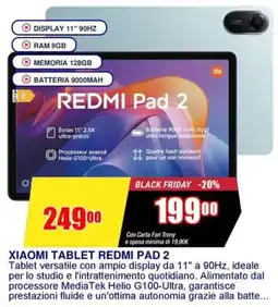 Trony XIAOMI TABLET REDMI PAD 2 offerta