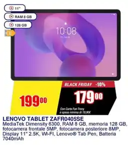 Trony LENOVO TABLET ZAFR0405SE offerta
