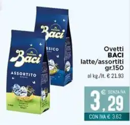Altasfera Ovetti BACI latte/assortiti offerta
