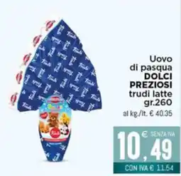 Altasfera Uovo di pasqua DOLCI PREZIOSI trudi latte offerta