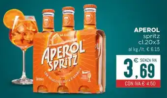Altasfera APEROL spritz offerta