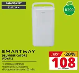 Comet SMARTWAY DEUMIDIFICATORE WDY512 offerta